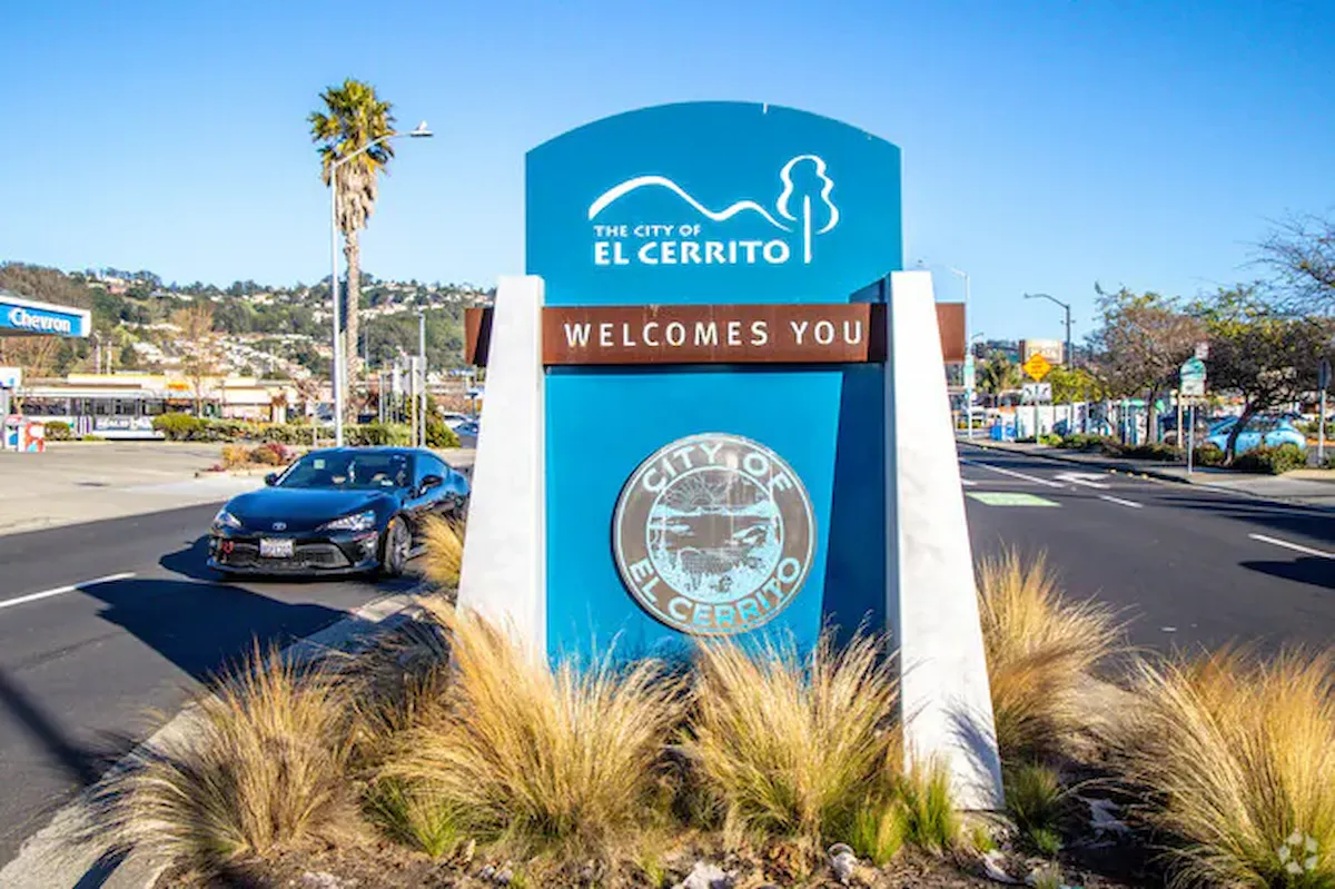 Street view in El Cerrito California